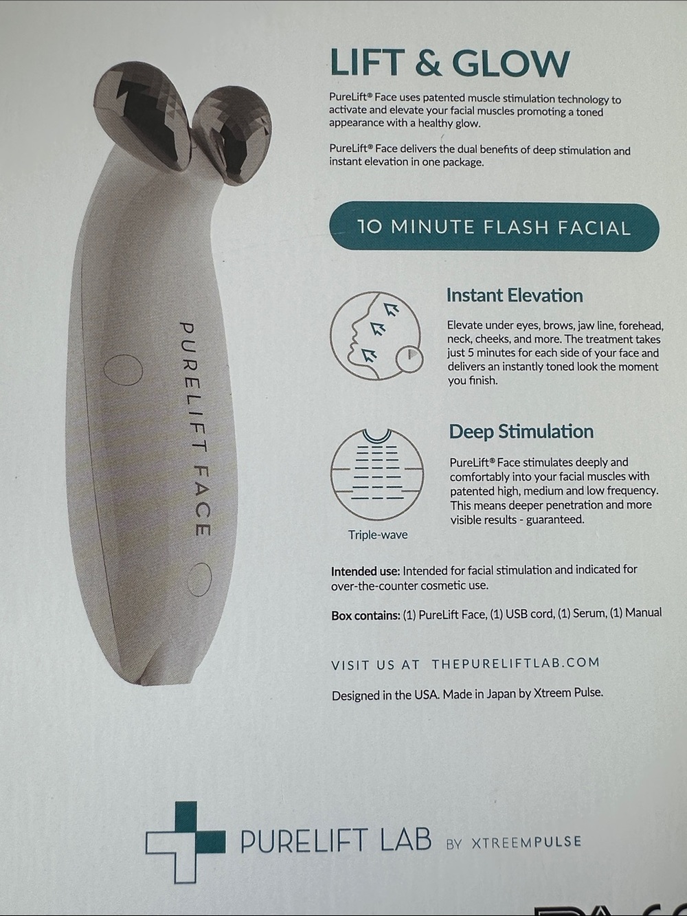 PURELIFT FACE facial toning tool with lots of freebies - Picture 8 of 10